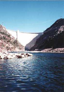 Flaming Gorge dam