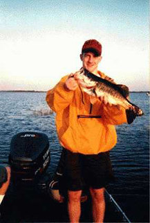 Kevin with a NICE bass